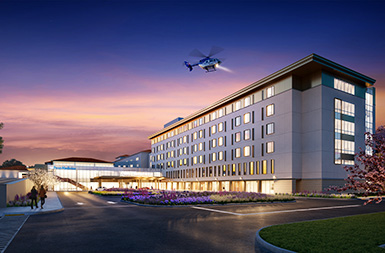 Artist Rendering - The Chester County Hospital Expansion Project