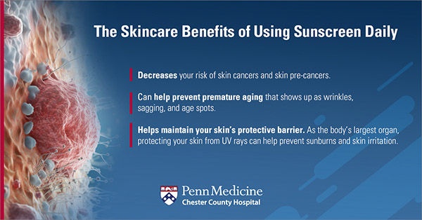 Skincare Benefits of Using Sunscreen Daily.