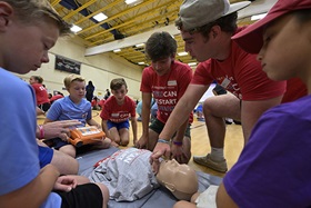 Youth-led CPR Classes from Chester County Hospital.